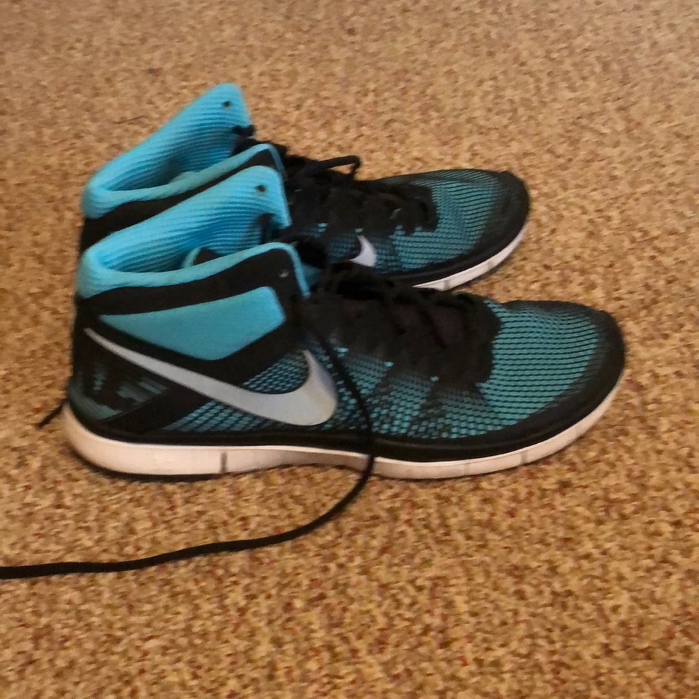 Nike Free Trainer 3.0 size 15 aqua and black color
